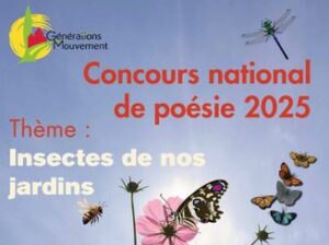 Lire la suite à propos de l’article Incriptions concours de Poésie 2025