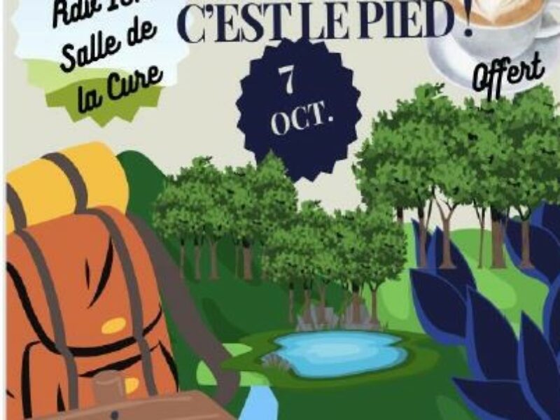 Marche départementale à Bayon le 7 octobre 2024